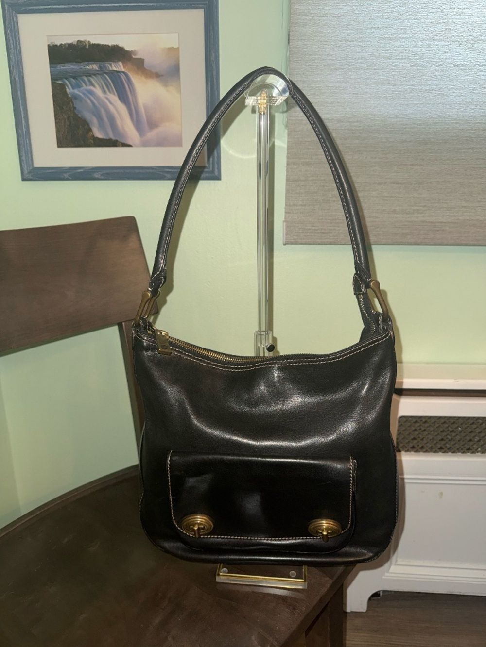 Marc Jacobs Vintage Leather Hobo Handbag